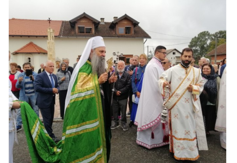 Srpski član Predsjedništva prisustvuje liturgiji u Jasenovcu