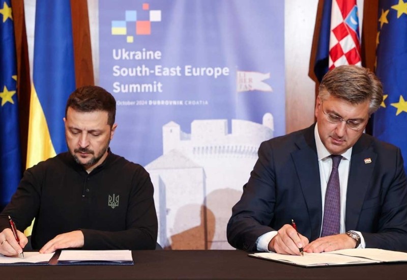 Zelenski u Dubrovniku: Da nas je Rusija pokorila, sljedeći bi bio Balkan