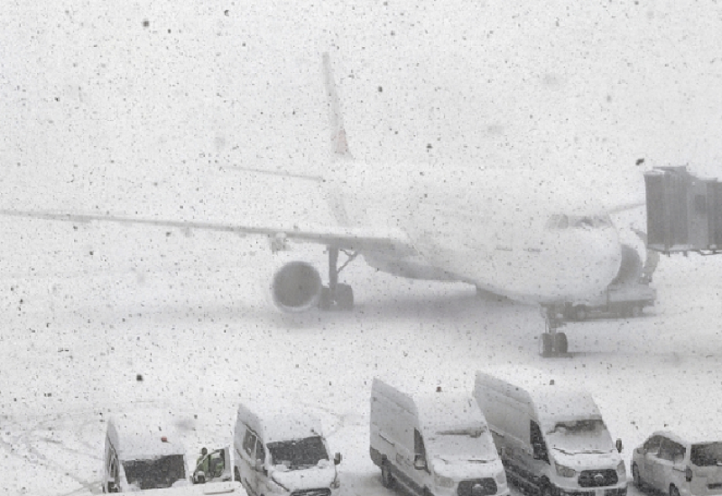 Aerodrom u Mančesteru zatvoren zbog jakog snijega