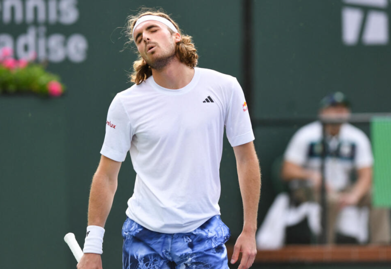 Cicipasov debakl: Htio Novakov tron, a doživio blamažu u Indijan Velsu