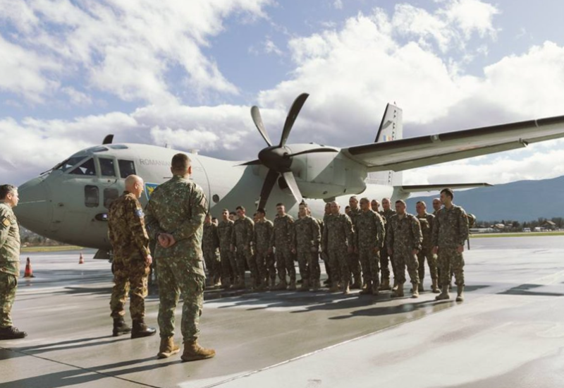 Prvi kontingent vojnika rezervnih snaga EUFOR-a stigao u Sarajevo (FOTO)