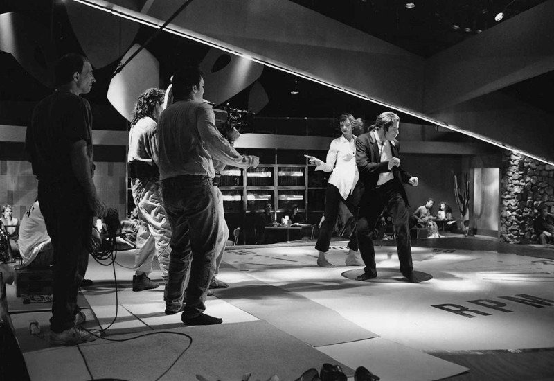 Rasplesani Tarantino iza kamera (VIDEO)