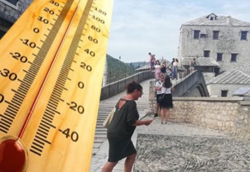 Na snazi upozorenje na vrućinu: Vrijeme danas izuzetno toplo