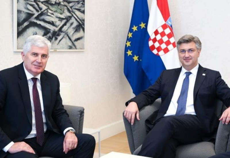 Održan sastanak Čovića i Plenkovića nakon izbora