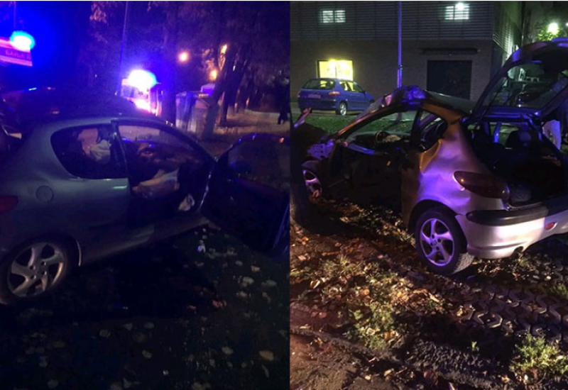 Djevojke udarile u drvo automobilom i zadobile teške povrede
