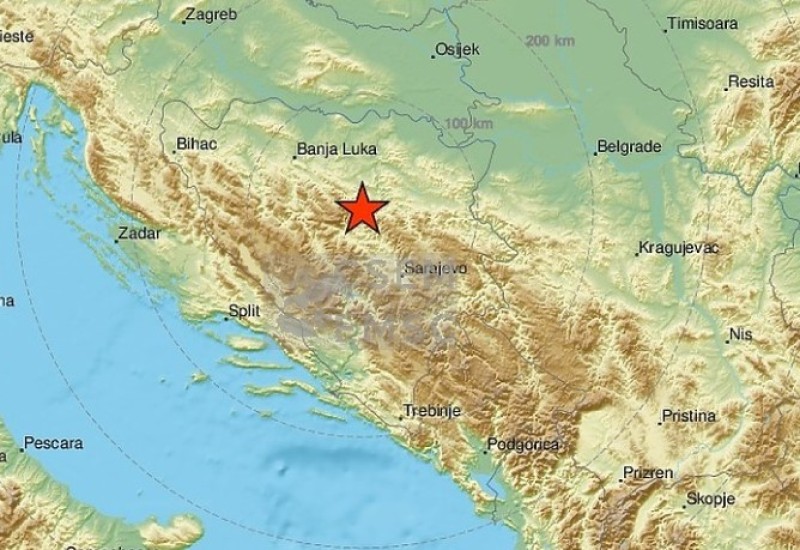 Zabilježen zemljotres u Zenici: Jak udar, ali kratak
