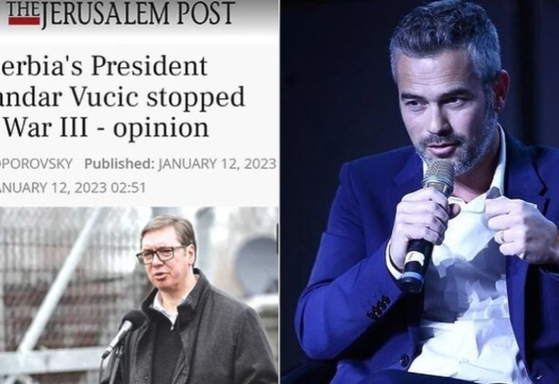 Izraelski poslanik tvrdi da je Vučić spriječio Treći svjetski rat