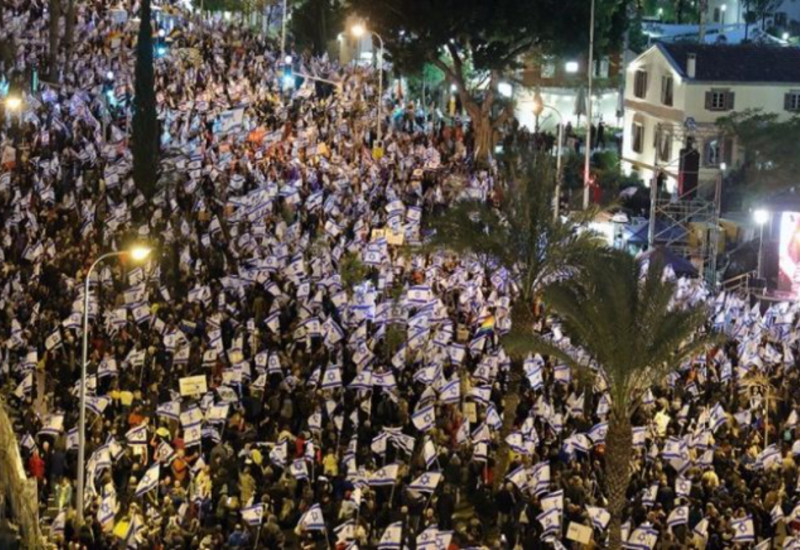 Na protestima protiv izraelske vlade 200 hiljada ljudi