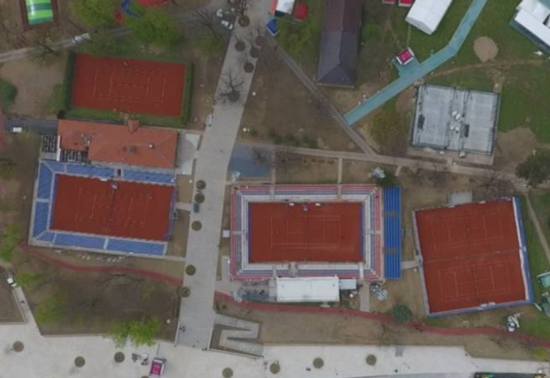 Božić: Sve spremno za otvaranje teniskog kompleksa u Banjaluci (VIDEO)