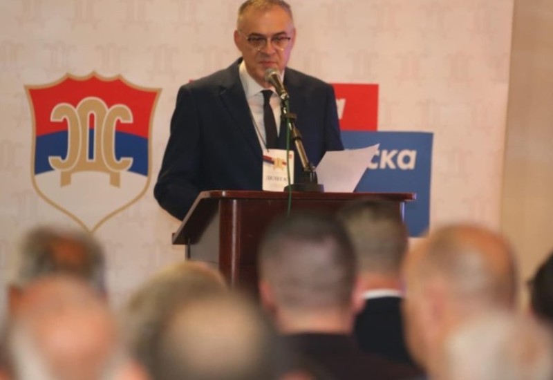 Miličević predsjednik SDS-a, Radović se nije pojavio
