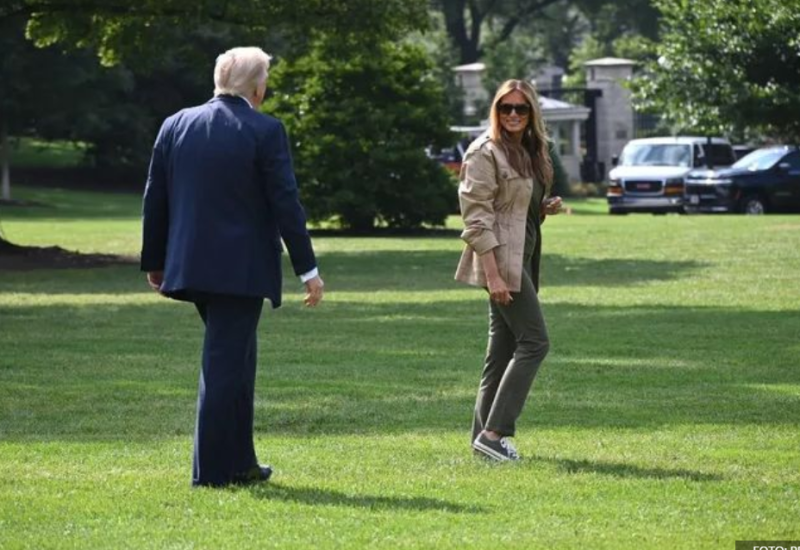 Melanija u starkama: Modna poruka iz Teksasa koja je probudila nostalgiju