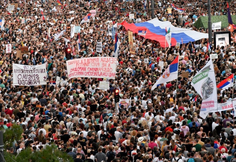 Trojica aktivista sa protesta protiv Rio Tinta u zatvoru