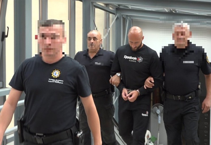 Osumnjičeni za ubistvo načelnika krim-policije Bašića doveden do tužioca