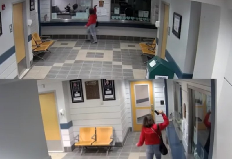 Uznemirujuće: Bivša službenica ušla u policijsku stanicu i počela pucati VIDEO