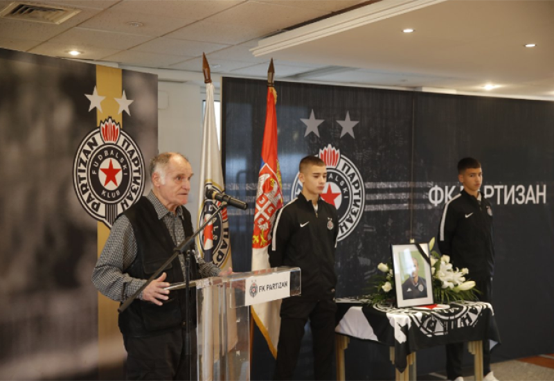 Partizan se oprostio od Miodraga Ješića