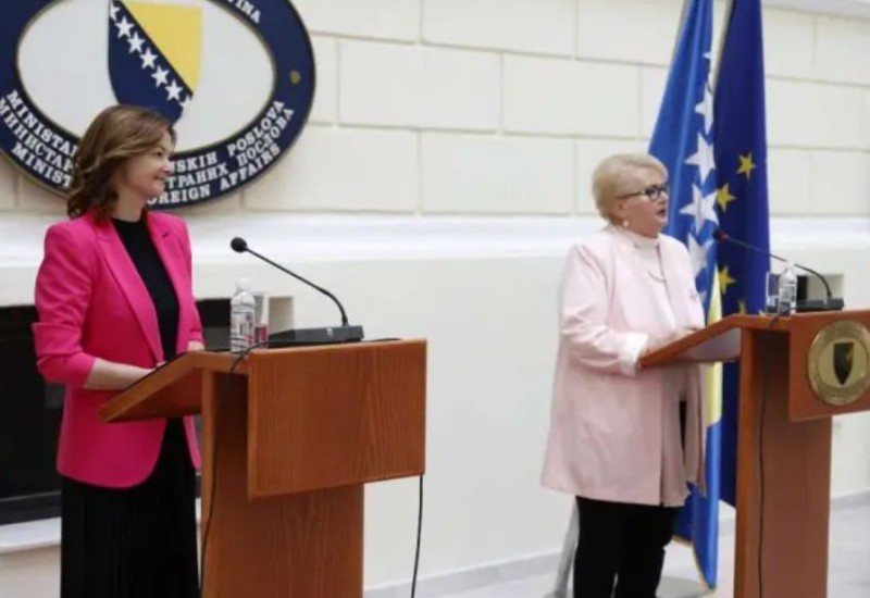 Turković s Fajon: Dobri odnosi Slovenije i BiH, mogućne proširenje trgovinske razmjene