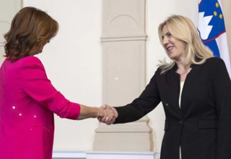 Cvijanovićeva zahvalila na podršci Slovenije evropskom putu BiH