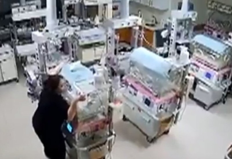 Potresan snimak medicinskih sestara dok "čuvaju" inkubatore: "Potres trajao predugo" (VIDEO)