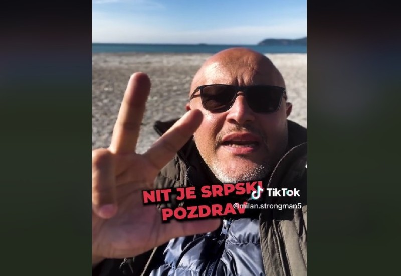 Nekadašnji najjači Srbin tvrdi da tri prsta nisu tradicionalni srpski pozdrav (VIDEO)