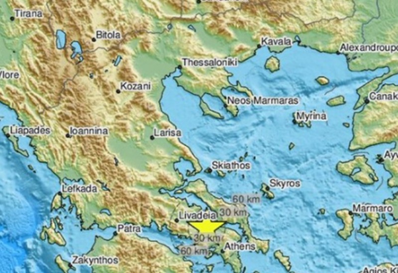 Zemljotres pogodio Grčku