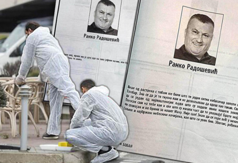 "Više od rastanka s tobom me boli što ti sitni kobasičar zalepi etiketu Eskobar": Osam strana čitulja za Radoševića (FOTO)