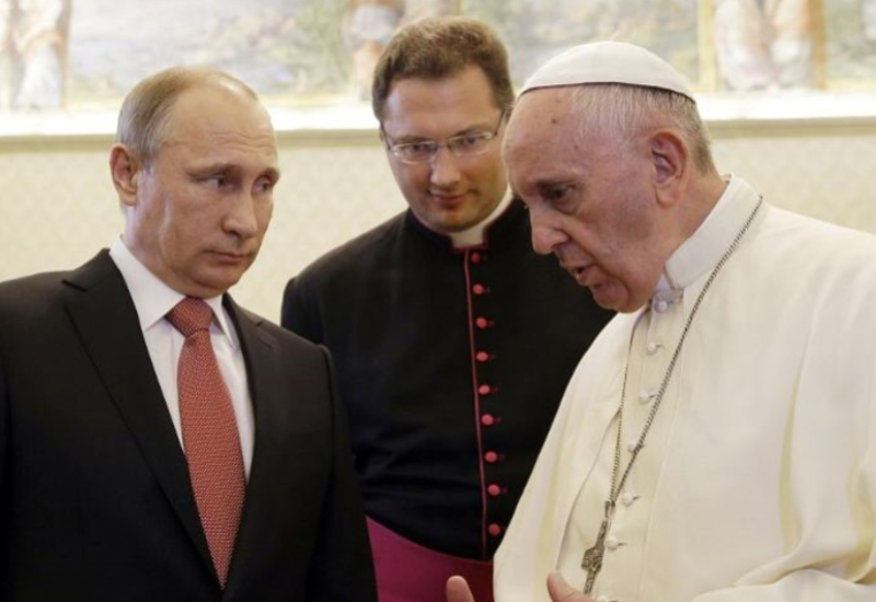 Putin čestitao Papi: Deset godina na mjestu poglavara Rimokatoličke crkve