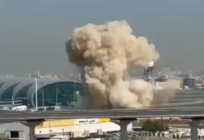 Dubai: eksplozije u gradu, crni dim u industrijskoj zoni