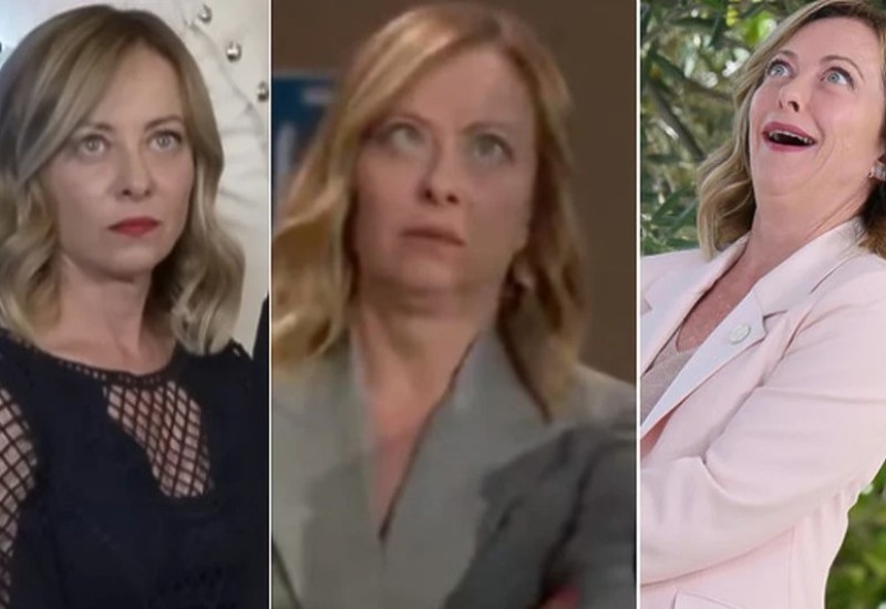 Izrazi lica italijanske premijerke inspiracija su za brojne šale: Koja ste Giorgia Meloni danas? (FOTO)
