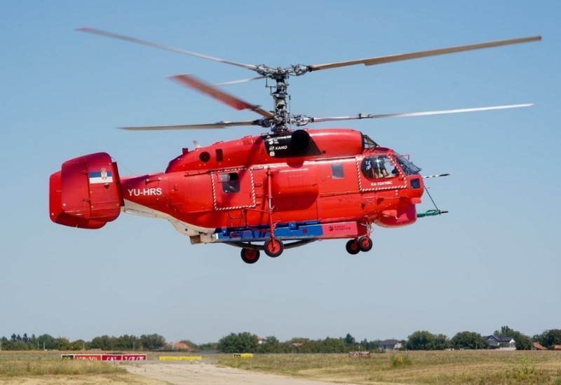 Helikopteri iz Srbije na Tjentištu VIDEO