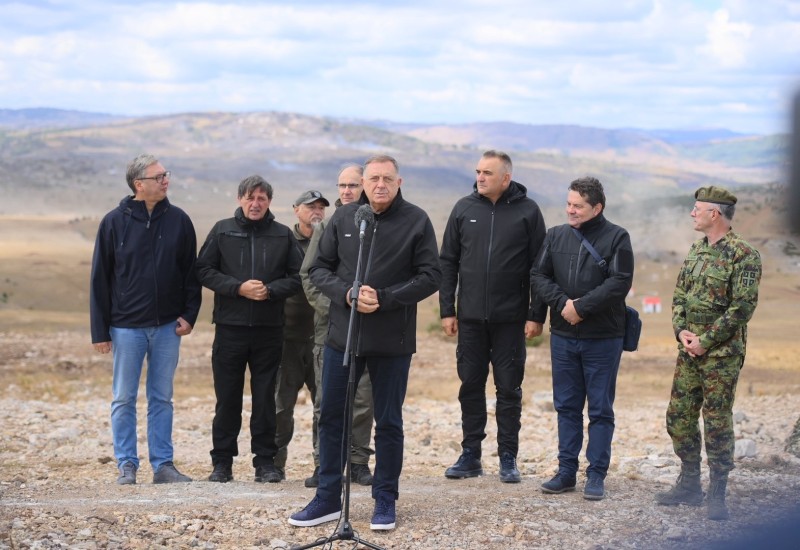 Dodik: Vojska Srbije garant sigurnosti odbrane Srbije i srpskog naroda u cjelini