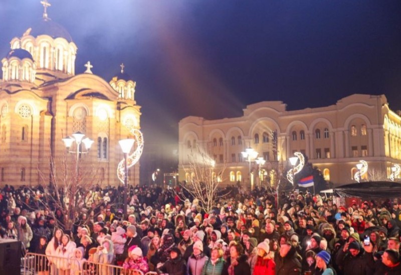U duhu tradicije i običaja Banjaluka dočekala pravoslavnu Novu godinu