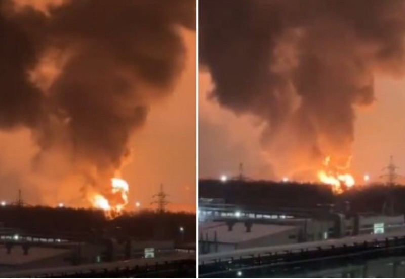 Ukrajina tokom noći izvela masovni napad dronovima na Rusiju (VIDEO)