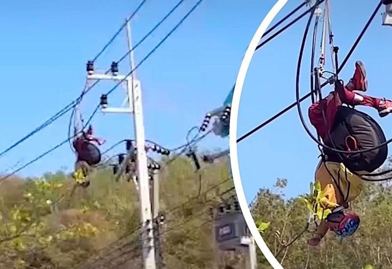 Američki paraglajder izazvao nestanak struje na tajlandskom ostrvu: Uletio u električne kablove (VIDEO)