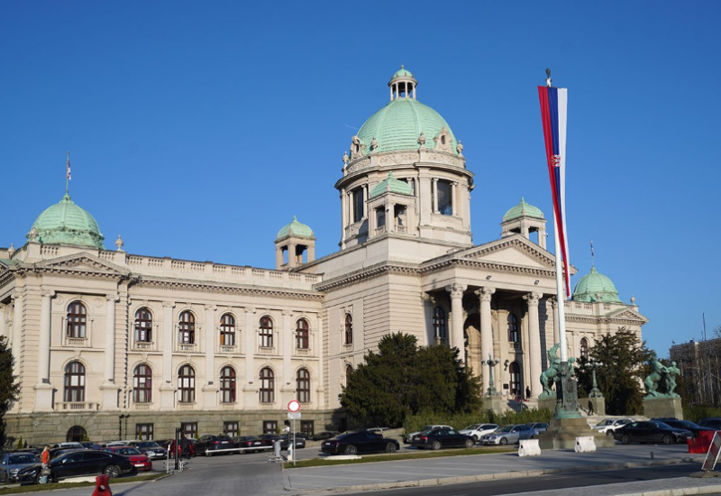 Skupština Srbije zatvorena iz bezbjednosnih razloga