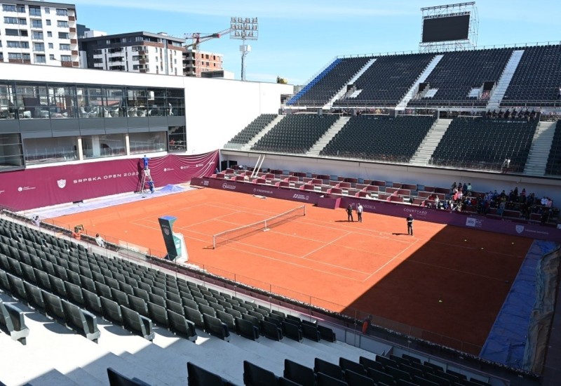 Zabranjeni kišobrani i dronovi na Srpska openu