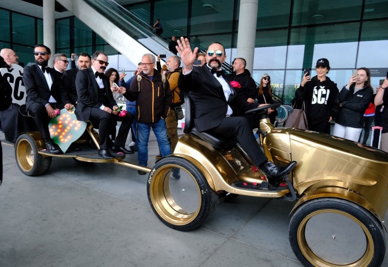 Let 3 na zlatnom traktoru stigli u Zagreb