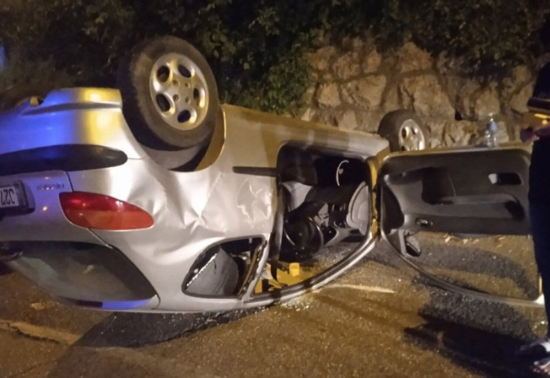 Pežo završio na krovu u Banjaluci