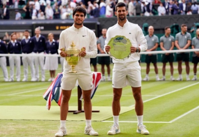 Novak Đoković drugi teniser svijeta, Alkaraz uvećao prednost