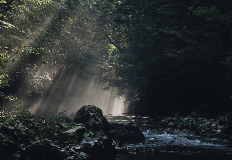 Najljepša fotografija "Zraci iznad rijeke" Glorije Gluhović