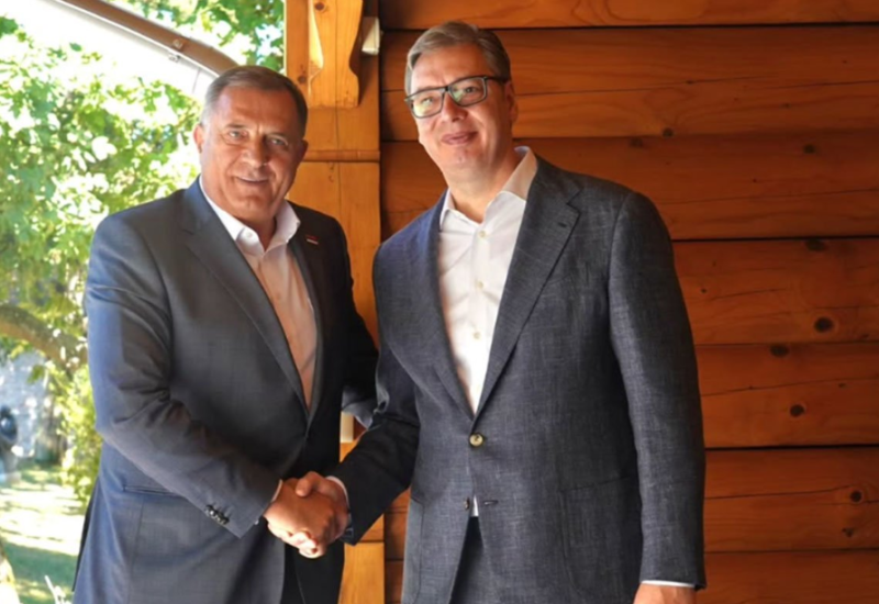 Sastali se Dodik i Vučić, otkrili o čemu su razgovarali