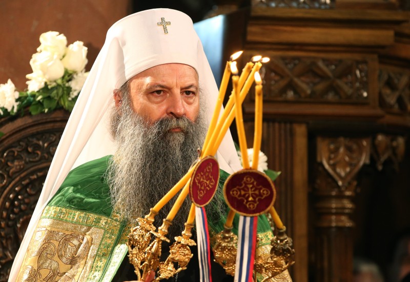 Ustoličen Patrijarh Porfirije