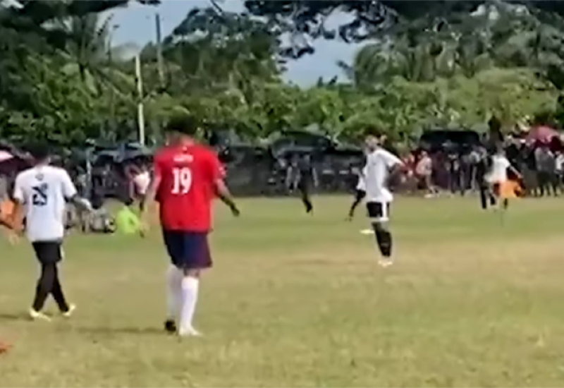 Grom pogodio sudiju, utakmica prekinuta