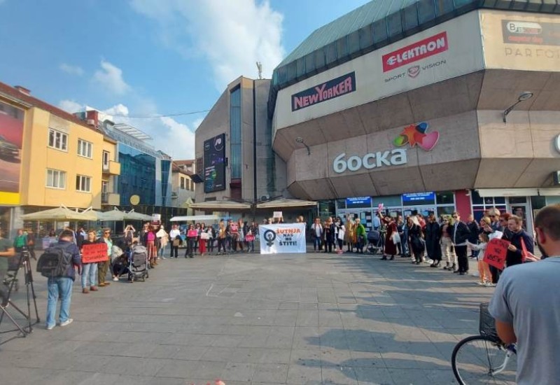 Šutnja nas ne štiti: Protesti žena širom BiH, nismo krive za nasilje
