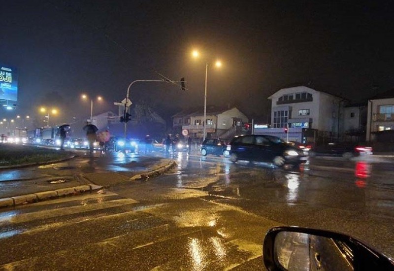 Udes na tranzitu u Banjaluci, saobraćaj otežan