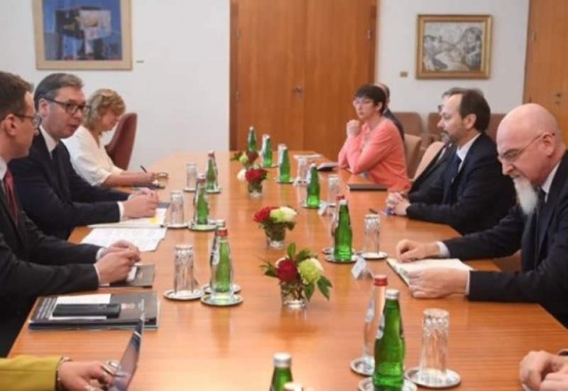Vučić nakon sastanka sa predstavnicima Kvinte: Zamolio sam ih da spriječe Kurtija da izazove rat