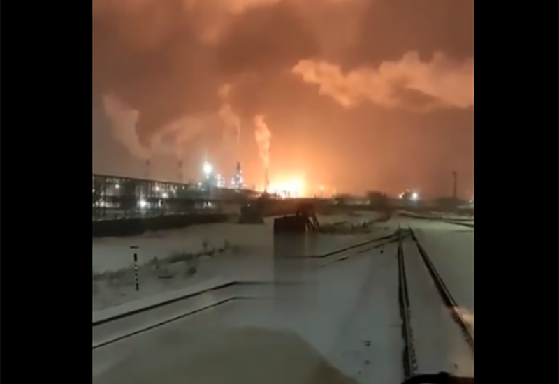 Dvije osobe poginule u požaru u ruskoj rafineriji nafte (VIDEO)