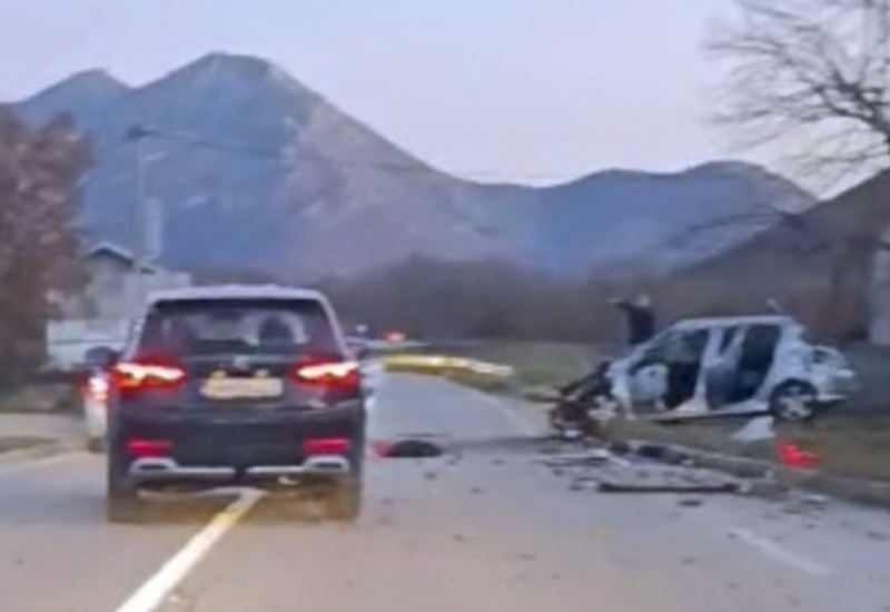 Maloljetno lice poginulo u saobraćajnoj nesreći kod Trebinja