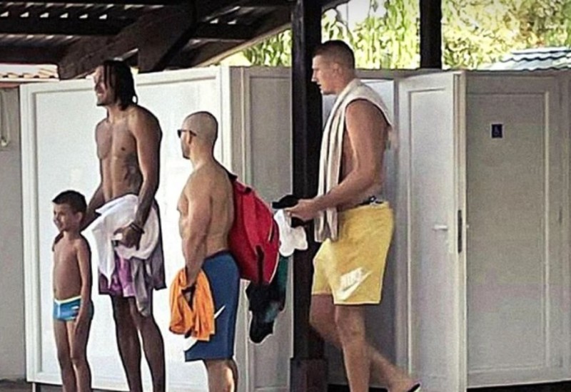 NBA titani uživaju u Somboru (FOTO)