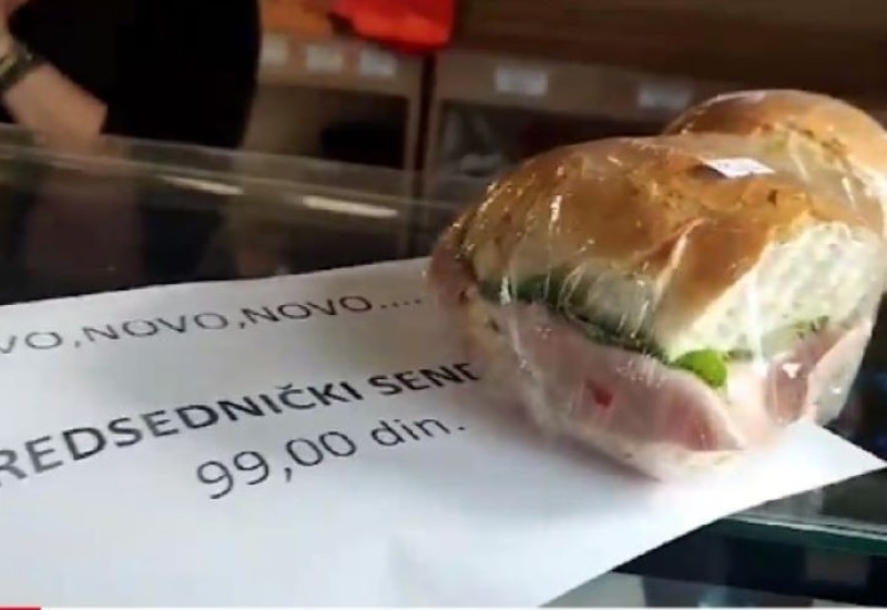 "Predsednički sendvič" u pekari ide kao alva