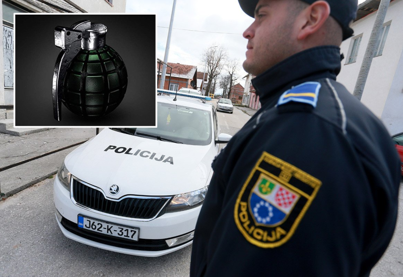 Bratu bacio bombu u dvorište